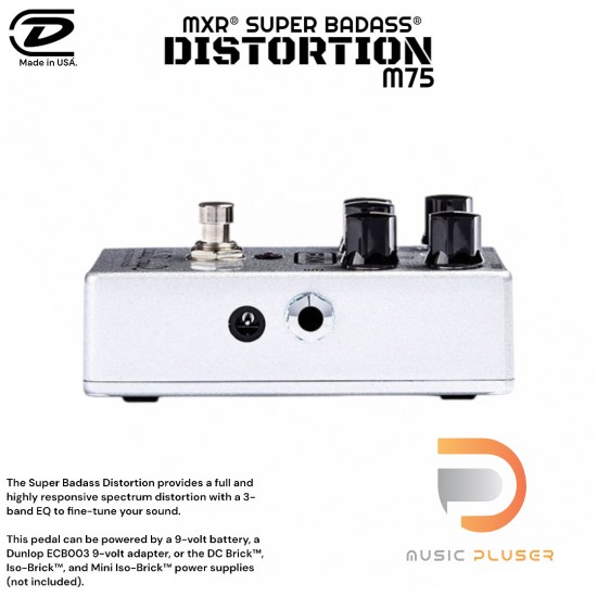 Jim Dunlop MXR M75 MXR Super Badass Distortion